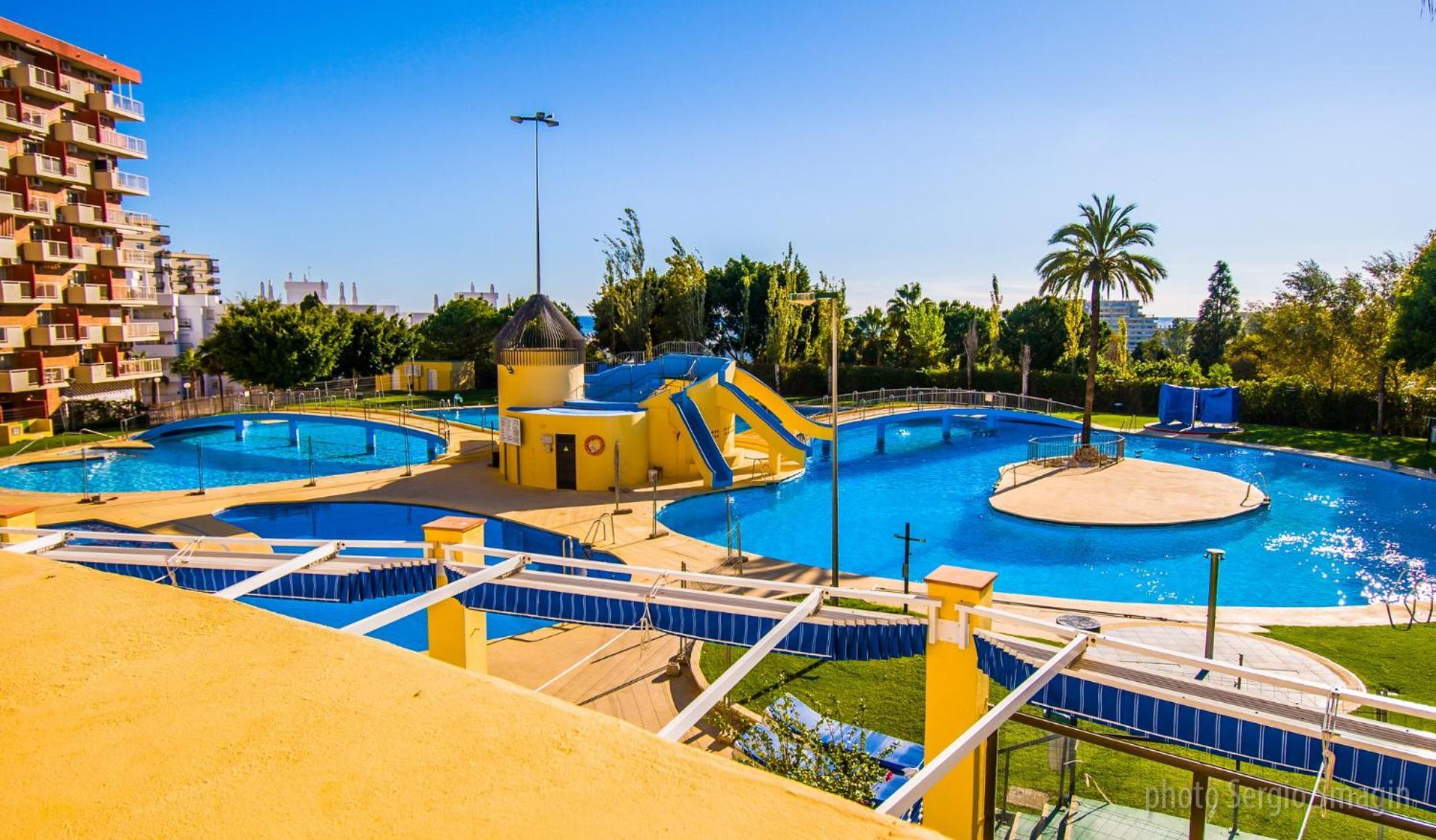 426 Estudio En Minerva Apartamentos - Vista Al Jardin - Piscina Y Playa Бенальмадена Екстер'єр фото